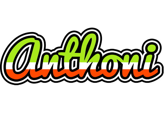 Anthoni superfun logo