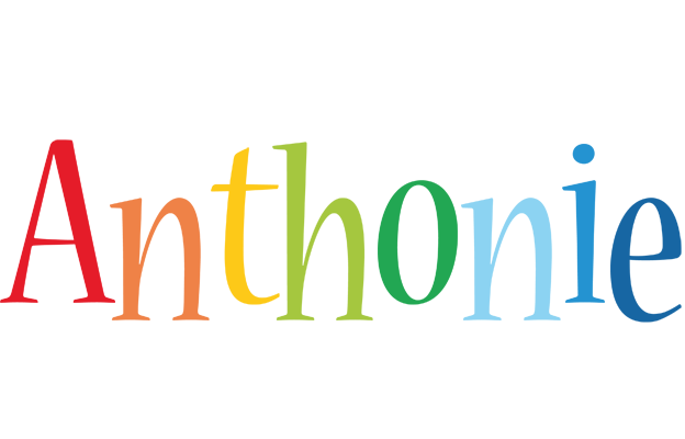 Anthonie birthday logo