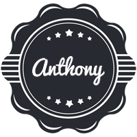 Anthony badge logo