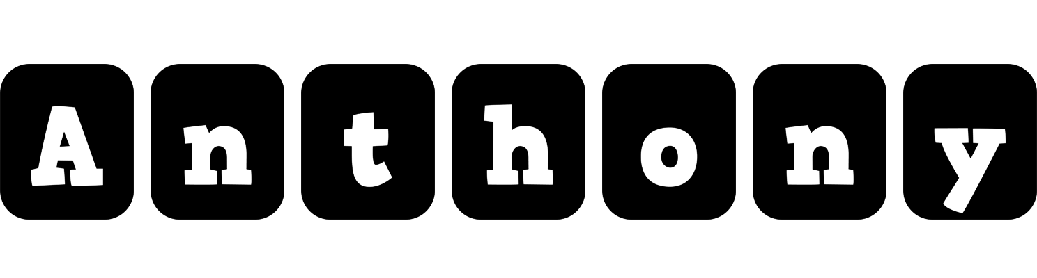 Anthony box logo