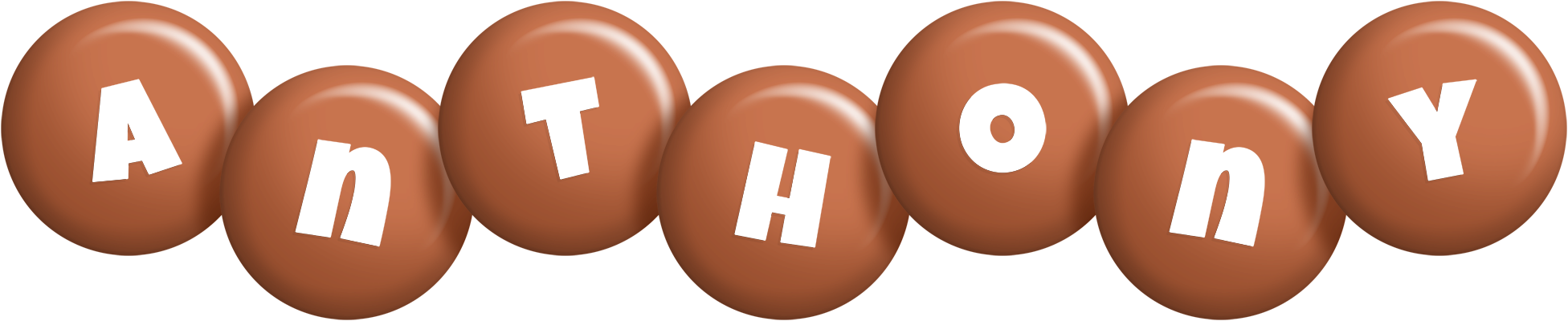 Anthony candy-brown logo
