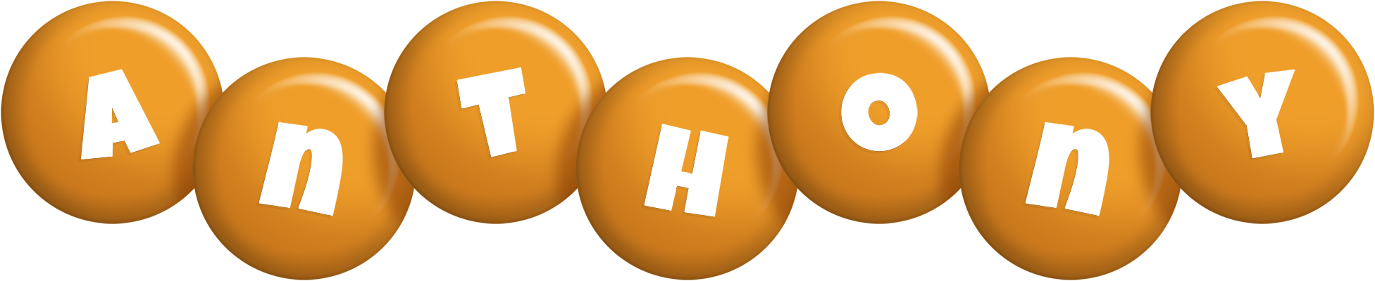 Anthony candy-orange logo