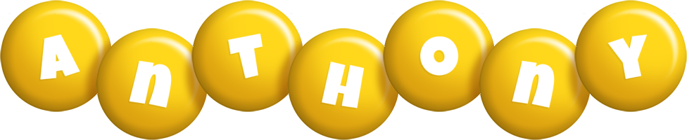 Anthony candy-yellow logo