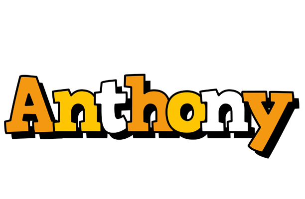 Anthony cartoon logo