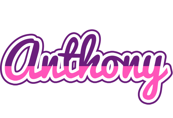 Anthony cheerful logo
