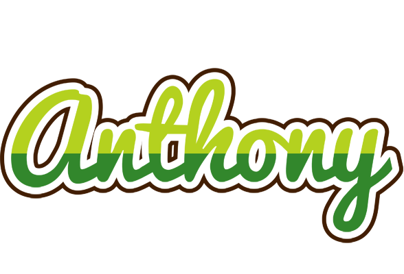 Anthony golfing logo