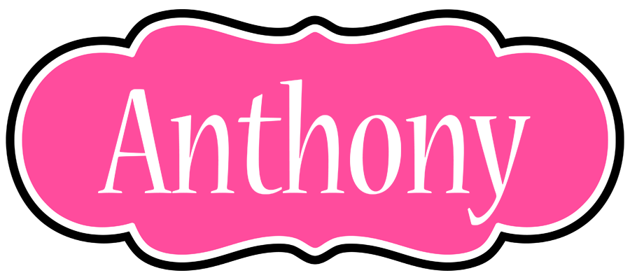 Anthony invitation logo