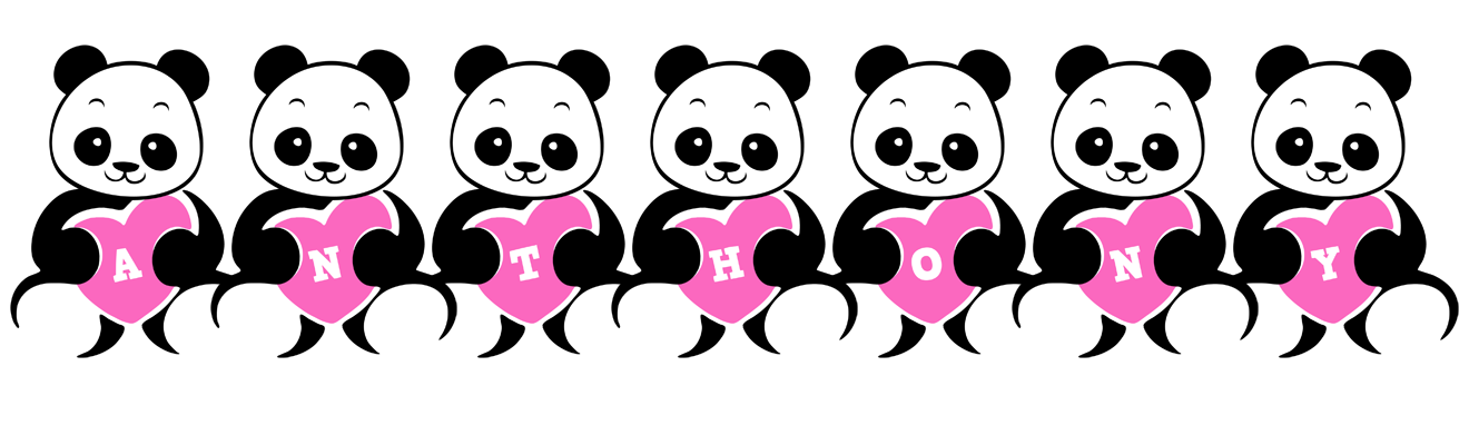 Anthony love-panda logo