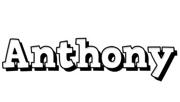 Anthony snowing logo