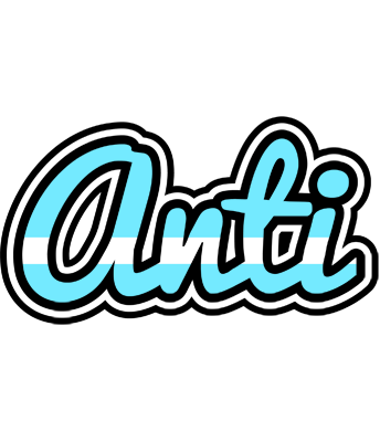 Anti argentine logo