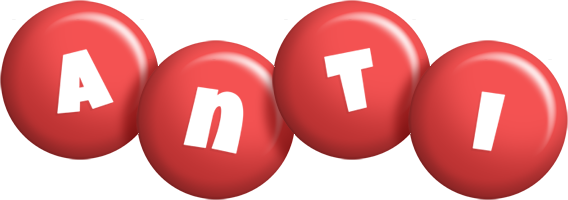 Anti candy-red logo