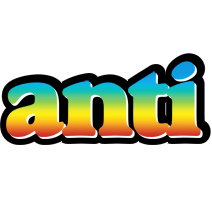 Anti color logo