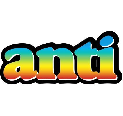Anti color logo