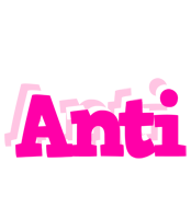 Anti dancing logo