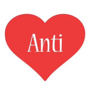 Anti love logo