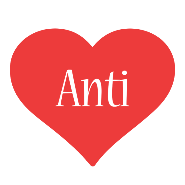 Anti love logo