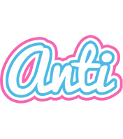 Anti outdoors logo