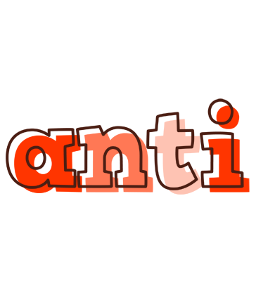 Anti paint logo