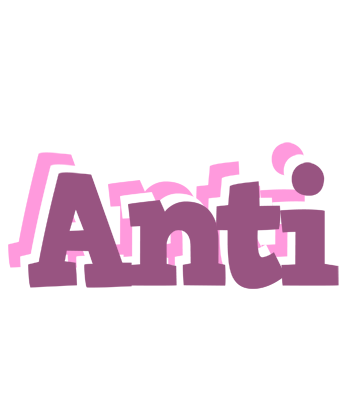 Anti relaxing logo