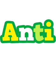 Anti soccer logo