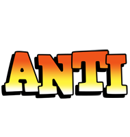 Anti sunset logo