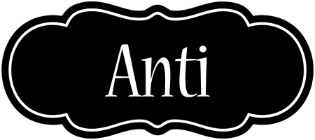 Anti welcome logo