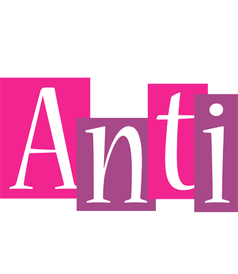 Anti whine logo