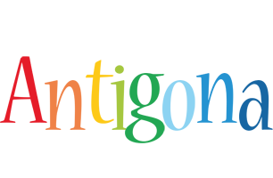 Antigona birthday logo