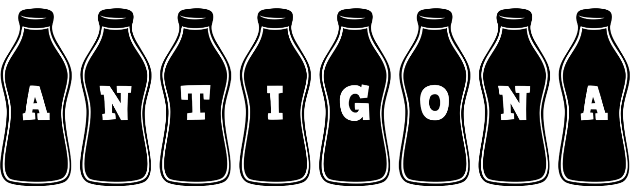 Antigona bottle logo