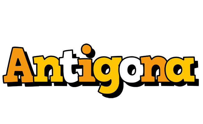 Antigona cartoon logo