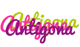Antigona flowers logo