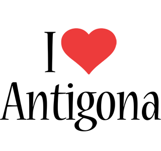 Antigona i-love logo