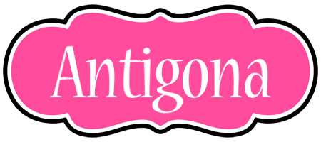 Antigona invitation logo