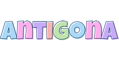 Antigona pastel logo