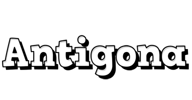 Antigona snowing logo