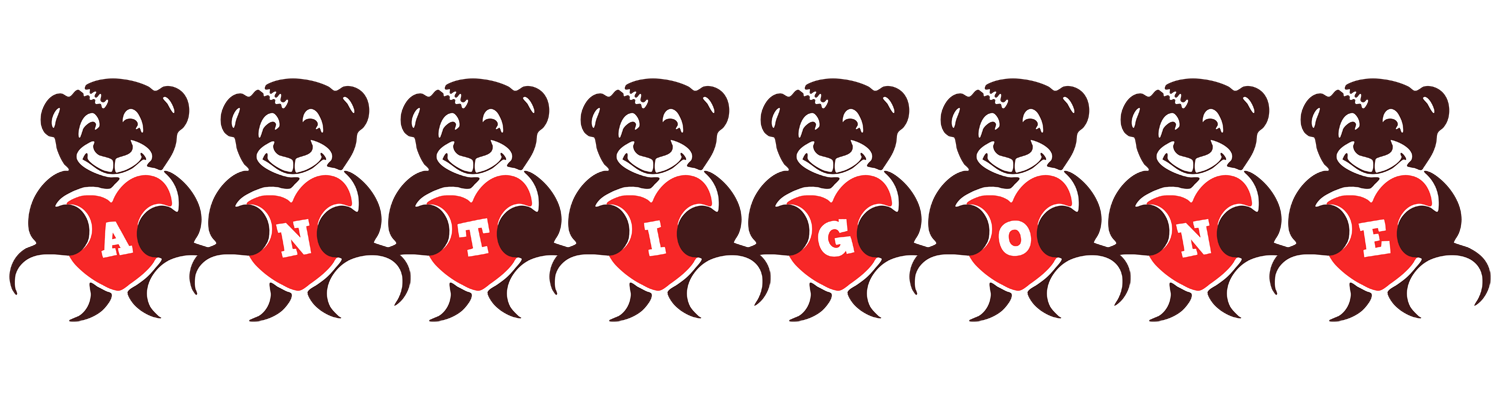 Antigone bear logo
