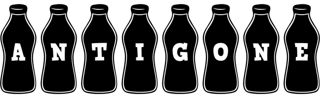 Antigone bottle logo