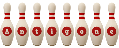 Antigone bowling-pin logo