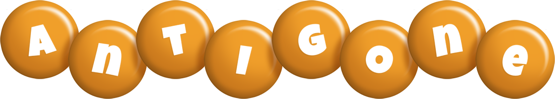 Antigone candy-orange logo