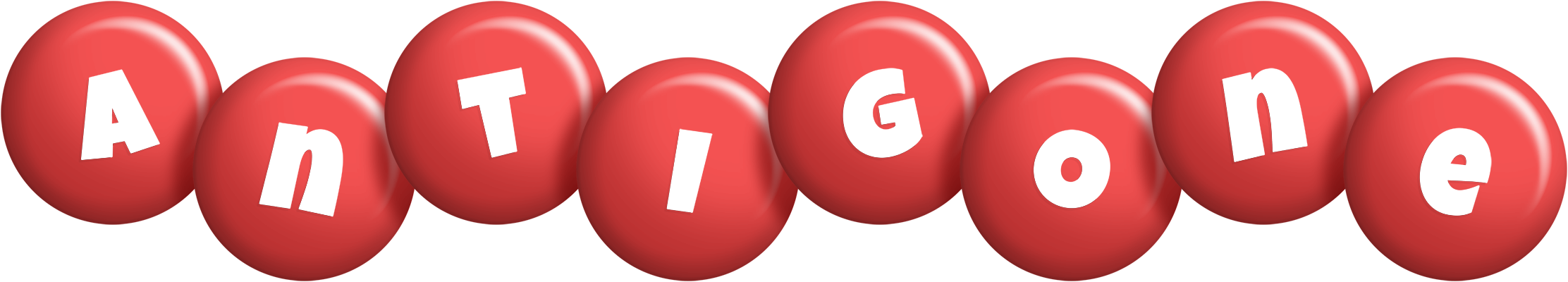 Antigone candy-red logo