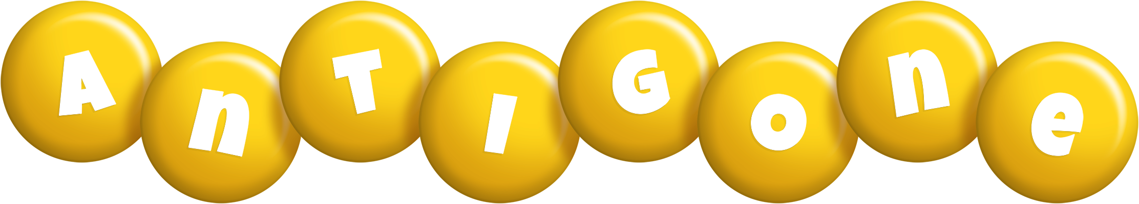 Antigone candy-yellow logo