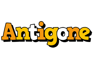 Antigone cartoon logo