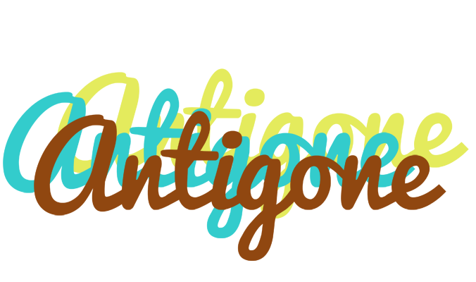 Antigone cupcake logo