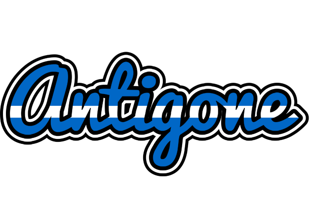 Antigone greece logo