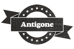 Antigone grunge logo