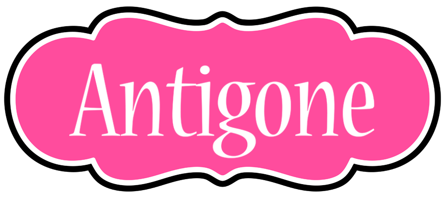 Antigone invitation logo