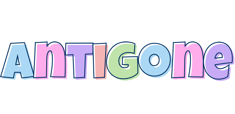 Antigone pastel logo