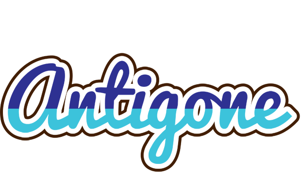 Antigone raining logo