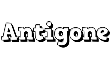 Antigone snowing logo