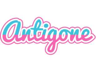 Antigone woman logo